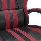 vidaXL Gaming-Stuhl Schwarz und Weinrot Kunstleder vidaXL Gaming-Stuhl Schwarz und Weinrot Kunstleder