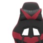 vidaXL Gaming-Stuhl Schwarz und Weinrot Kunstleder vidaXL Gaming-Stuhl Schwarz und Weinrot Kunstleder