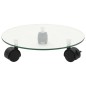 vidaXL Pflanzenroller 4 Stk. 28 cm Hartglas Rund vidaXL Pflanzenroller 4 Stk. 28 cm Hartglas Rund