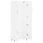 vidaXL Highboard Weiß 69,5x34x180 cm Holzwerkstoff vidaXL Highboard Weiß 69,5x34x180 cm Holzwerkstoff