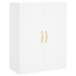 vidaXL Highboard Weiß 69,5x34x180 cm Holzwerkstoff vidaXL Highboard Weiß 69,5x34x180 cm Holzwerkstoff