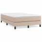 vidaXL Boxspringbett Matratze Cappuccino-Braun 120x200cm Kunstleder vidaXL Boxspringbett Matratze Cappuccino-Braun 120x200cm Kunstleder