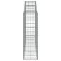 vidaXL Gabionen mit Hochbogen 25Stk. 200x30x100/120cm Verzinktes Eisen vidaXL Gabionen mit Hochbogen 25Stk. 200x30x100/120cm Verzinktes Eisen