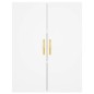 vidaXL Highboard Weiß 69,5x34x180 cm Holzwerkstoff vidaXL Highboard Weiß 69,5x34x180 cm Holzwerkstoff