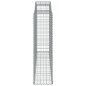 vidaXL Gabionen mit Hochbogen 4 Stk. 300x50x180/200cm Verzinktes Eisen vidaXL Gabionen mit Hochbogen 4 Stk. 300x50x180/200cm Verzinktes Eisen
