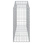 vidaXL Gabionen mit Hochbogen 8 Stk. 200x50x120/140cm Verzinktes Eisen vidaXL Gabionen mit Hochbogen 8 Stk. 200x50x120/140cm Verzinktes Eisen