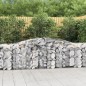 vidaXL Gabionen mit Hochbogen 20 Stk. 400x50x80/100cm Verzinktes Eisen vidaXL Gabionen mit Hochbogen 20 Stk. 400x50x80/100cm Verzinktes Eisen