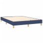 vidaXL Boxspringbett mit Matratze Blau 140x200 cm Stoff vidaXL Boxspringbett mit Matratze Blau 140x200 cm Stoff