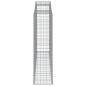vidaXL Gabionen mit Hochbogen 5 Stk. 300x50x180/200cm Verzinktes Eisen vidaXL Gabionen mit Hochbogen 5 Stk. 300x50x180/200cm Verzinktes Eisen