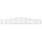 vidaXL Gabionen mit Hochbogen 15 Stk. 400x50x40/60cm Verzinktes Eisen vidaXL Gabionen mit Hochbogen 15 Stk. 400x50x40/60cm Verzinktes Eisen