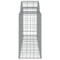 vidaXL Gabionen mit Hochbogen 20 Stk. 200x50x80/100cm Verzinktes Eisen vidaXL Gabionen mit Hochbogen 20 Stk. 200x50x80/100cm Verzinktes Eisen