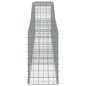 vidaXL Gabionen mit Hochbogen 4 Stk. 400x50x80/100cm Verzinktes Eisen vidaXL Gabionen mit Hochbogen 4 Stk. 400x50x80/100cm Verzinktes Eisen