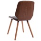 vidaXL Esszimmerstühle 2 Stk. Grau Stoff vidaXL Esszimmerstühle 2 Stk. Grau Stoff
