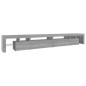vidaXL TV-Schrank mit LED-Leuchten Grau Sonoma 290x36,5x40 cm vidaXL TV-Schrank mit LED-Leuchten Grau Sonoma 290x36,5x40 cm