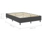 Boxspring-Bettgestell Grau Stoff 140x200 cm Boxspring-Bettgestell Grau Stoff 140x200 cm
