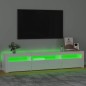 vidaXL TV-Schrank mit LED-Leuchten Hochglanz-Weiß 195x35x40 cm vidaXL TV-Schrank mit LED-Leuchten Hochglanz-Weiß 195x35x40 cm