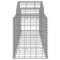 vidaXL Gabionen mit Hochbogen 11 Stk. 200x50x60/80 cm Verzinktes Eisen vidaXL Gabionen mit Hochbogen 11 Stk. 200x50x60/80 cm Verzinktes Eisen
