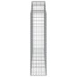 vidaXL Gabionen mit Hochbogen 6 Stk. 200x50x160/180cm Verzinktes Eisen vidaXL Gabionen mit Hochbogen 6 Stk. 200x50x160/180cm Verzinktes Eisen
