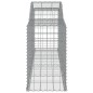 vidaXL Gabionen mit Hochbogen 7 Stk. 300x50x80/100 cm Verzinktes Eisen vidaXL Gabionen mit Hochbogen 7 Stk. 300x50x80/100 cm Verzinktes Eisen