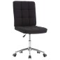 Esszimmerstühle 2 Stk. Schwarz Stoff Esszimmerstühle 2 Stk. Schwarz Stoff