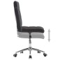 Esszimmerstühle 2 Stk. Schwarz Stoff Esszimmerstühle 2 Stk. Schwarz Stoff