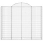 vidaXL Gabionen mit Hochbogen 10Stk. 200x50x160/180cm Verzinktes Eisen vidaXL Gabionen mit Hochbogen 10Stk. 200x50x160/180cm Verzinktes Eisen