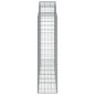 vidaXL Gabionen mit Hochbogen 10Stk. 200x50x160/180cm Verzinktes Eisen vidaXL Gabionen mit Hochbogen 10Stk. 200x50x160/180cm Verzinktes Eisen