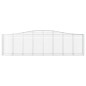 vidaXL Gabionen mit Hochbogen 9 Stk. 400x50x100/120cm Verzinktes Eisen vidaXL Gabionen mit Hochbogen 9 Stk. 400x50x100/120cm Verzinktes Eisen