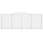 vidaXL Gabionen mit Hochbogen 6 Stk. 400x50x140/160cm Verzinktes Eisen vidaXL Gabionen mit Hochbogen 6 Stk. 400x50x140/160cm Verzinktes Eisen