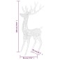 vidaXL XXL Rentiere Weihnachtsdekoration Acryl 250 LED 3 Stk. 180 cm vidaXL XXL Rentiere Weihnachtsdekoration Acryl 250 LED 3 Stk. 180 cm
