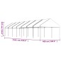 vidaXL Pavillon mit Dach Weiß 15,61x4,08x3,22 m Polyethylen vidaXL Pavillon mit Dach Weiß 15,61x4,08x3,22 m Polyethylen