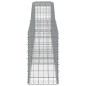 vidaXL Gabionen mit Hochbogen 8 Stk. 400x50x80/100cm Verzinktes Eisen vidaXL Gabionen mit Hochbogen 8 Stk. 400x50x80/100cm Verzinktes Eisen