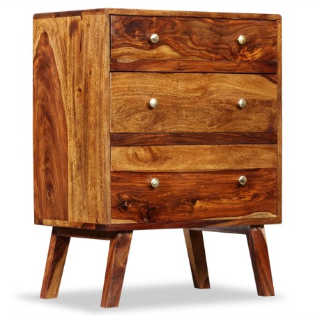 Nachttisch Massivholz 60x35x76 cm