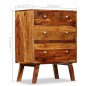 Nachttisch Massivholz 60x35x76 cm Nachttisch Massivholz 60x35x76 cm