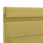 Bettgestell mit LED Grün Stoff 90×200 cm Bettgestell mit LED Grün Stoff 90×200 cm