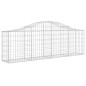vidaXL Gabionen mit Hochbogen 15 Stk. 200x30x60/80 cm Verzinktes Eisen vidaXL Gabionen mit Hochbogen 15 Stk. 200x30x60/80 cm Verzinktes Eisen