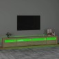 vidaXL TV-Schrank mit LED-Leuchten Sonoma-Eiche 270x35x40 cm vidaXL TV-Schrank mit LED-Leuchten Sonoma-Eiche 270x35x40 cm