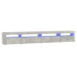 vidaXL TV-Schrank mit LED-Leuchten Betongrau 270x35x40 cm vidaXL TV-Schrank mit LED-Leuchten Betongrau 270x35x40 cm