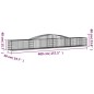 vidaXL Gabionen mit Hochbogen 8 Stk. 400x50x40/60cm Verzinktes Eisen vidaXL Gabionen mit Hochbogen 8 Stk. 400x50x40/60cm Verzinktes Eisen