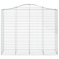 vidaXL Gabionen mit Hochbogen 6 Stk. 200x50x160/180cm Verzinktes Eisen vidaXL Gabionen mit Hochbogen 6 Stk. 200x50x160/180cm Verzinktes Eisen