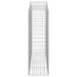 vidaXL Gabionen mit Hochbogen 6 Stk. 200x50x160/180cm Verzinktes Eisen vidaXL Gabionen mit Hochbogen 6 Stk. 200x50x160/180cm Verzinktes Eisen