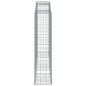 vidaXL Gabionen mit Hochbogen 5 Stk. 300x50x200/220cm Verzinktes Eisen vidaXL Gabionen mit Hochbogen 5 Stk. 300x50x200/220cm Verzinktes Eisen