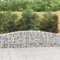vidaXL Gabionen mit Hochbogen 20 Stk. 400x30x60/80 cm Verzinktes Eisen vidaXL Gabionen mit Hochbogen 20 Stk. 400x30x60/80 cm Verzinktes Eisen