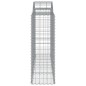 vidaXL Gabionen mit Hochbogen 3 Stk. 200x50x120/140cm Verzinktes Eisen vidaXL Gabionen mit Hochbogen 3 Stk. 200x50x120/140cm Verzinktes Eisen