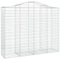 vidaXL Gabionen mit Hochbogen 30Stk. 200x50x160/180cm Verzinktes Eisen vidaXL Gabionen mit Hochbogen 30Stk. 200x50x160/180cm Verzinktes Eisen