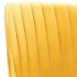 323059 Dining Chairs 2 pcs Yellow Velvet 323059 Dining Chairs 2 pcs Yellow Velvet