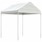 vidaXL Pavillon mit Dach Weiß 20,07x2,28x2,69 m Polyethylen vidaXL Pavillon mit Dach Weiß 20,07x2,28x2,69 m Polyethylen
