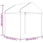 vidaXL Pavillon mit Dach Weiß 20,07x2,28x2,69 m Polyethylen vidaXL Pavillon mit Dach Weiß 20,07x2,28x2,69 m Polyethylen