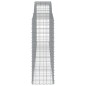 vidaXL Gabionen mit Hochbogen 3 Stk. 400x50x140/160cm Verzinktes Eisen vidaXL Gabionen mit Hochbogen 3 Stk. 400x50x140/160cm Verzinktes Eisen