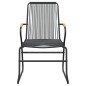 vidaXL 7-tlg. Garten-Essgruppe Schwarz PVC-Rattan vidaXL 7-tlg. Garten-Essgruppe Schwarz PVC-Rattan